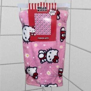 Pink Hello Kitty Blanket - NEW
